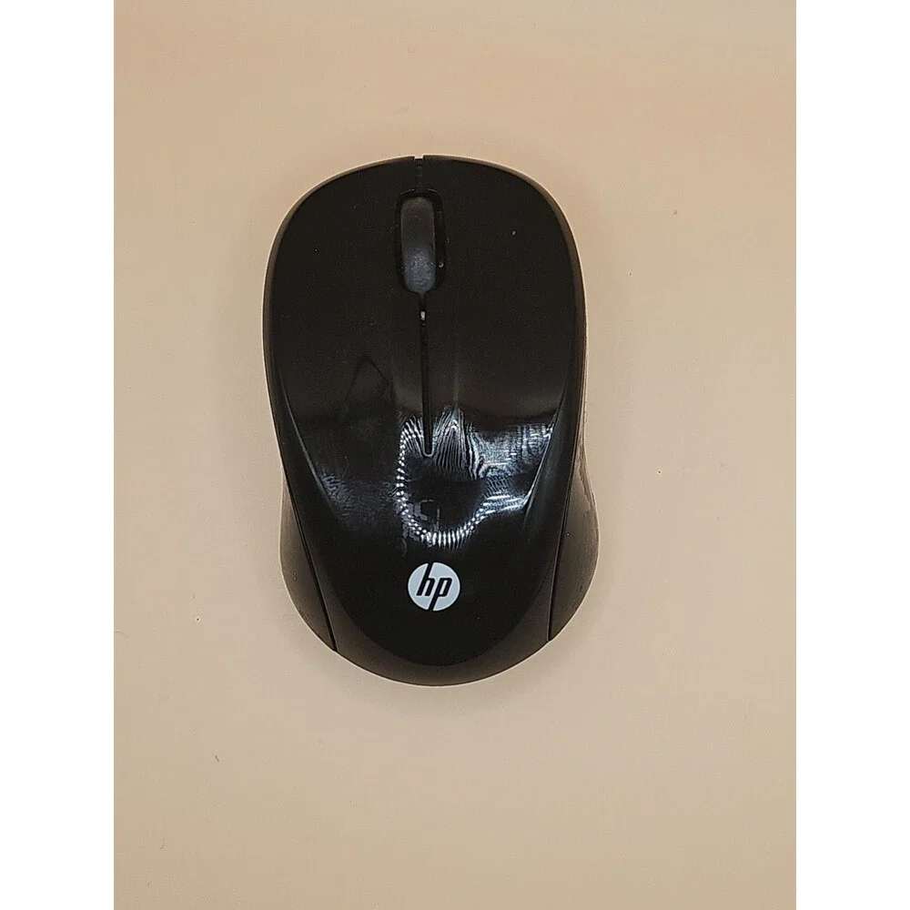 HP Wireless 3-Button Optical Mouse Black No Usb